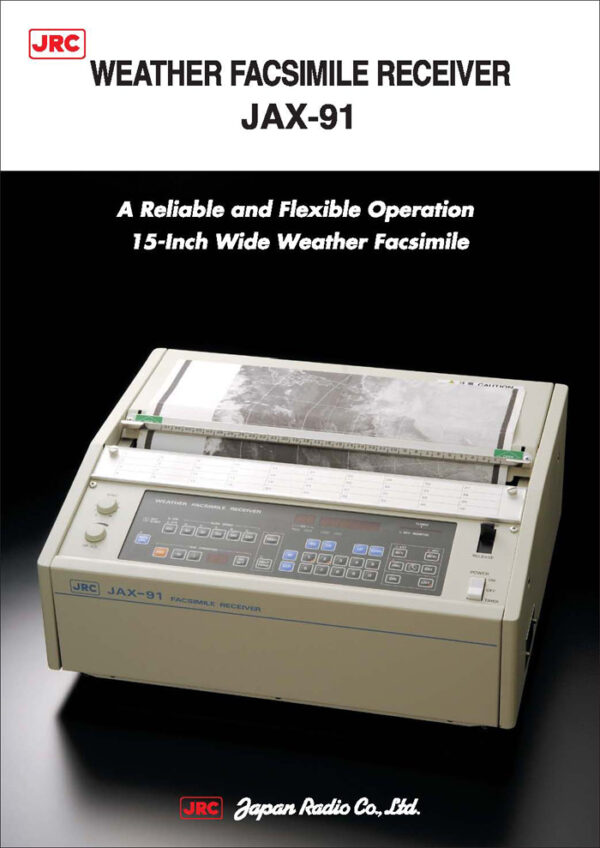 JRC WEATHERFAX JAX-91 - Image 2