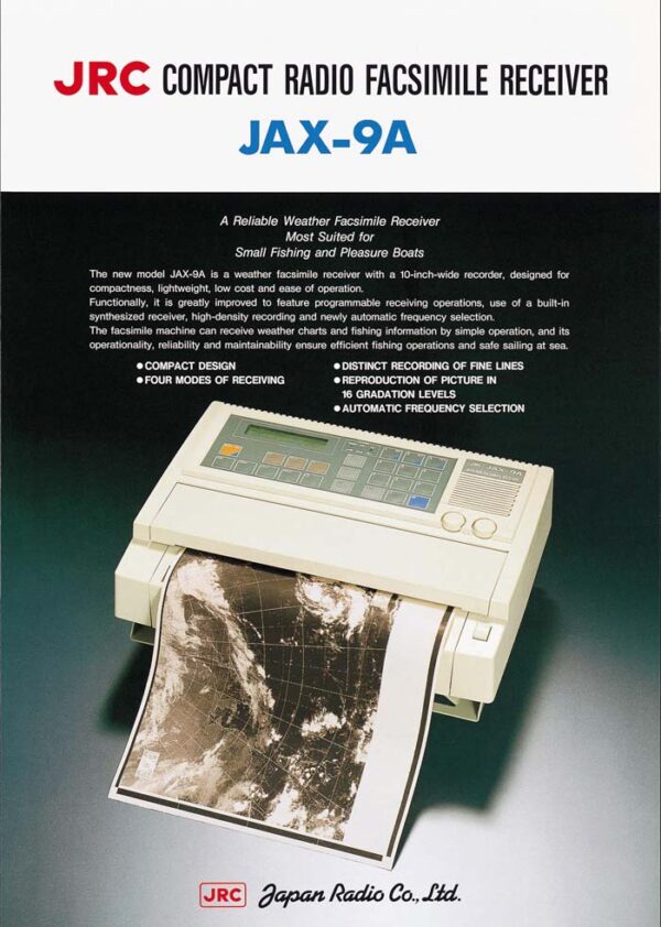 JRC WEATHERFAX JAX-9A - Image 2