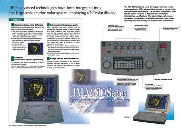 JRC JMA-9800 RADAR - Image 3