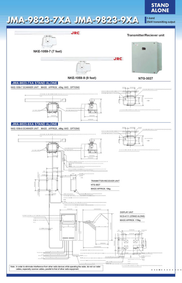 JRC JMA-9800 RADAR - Image 6