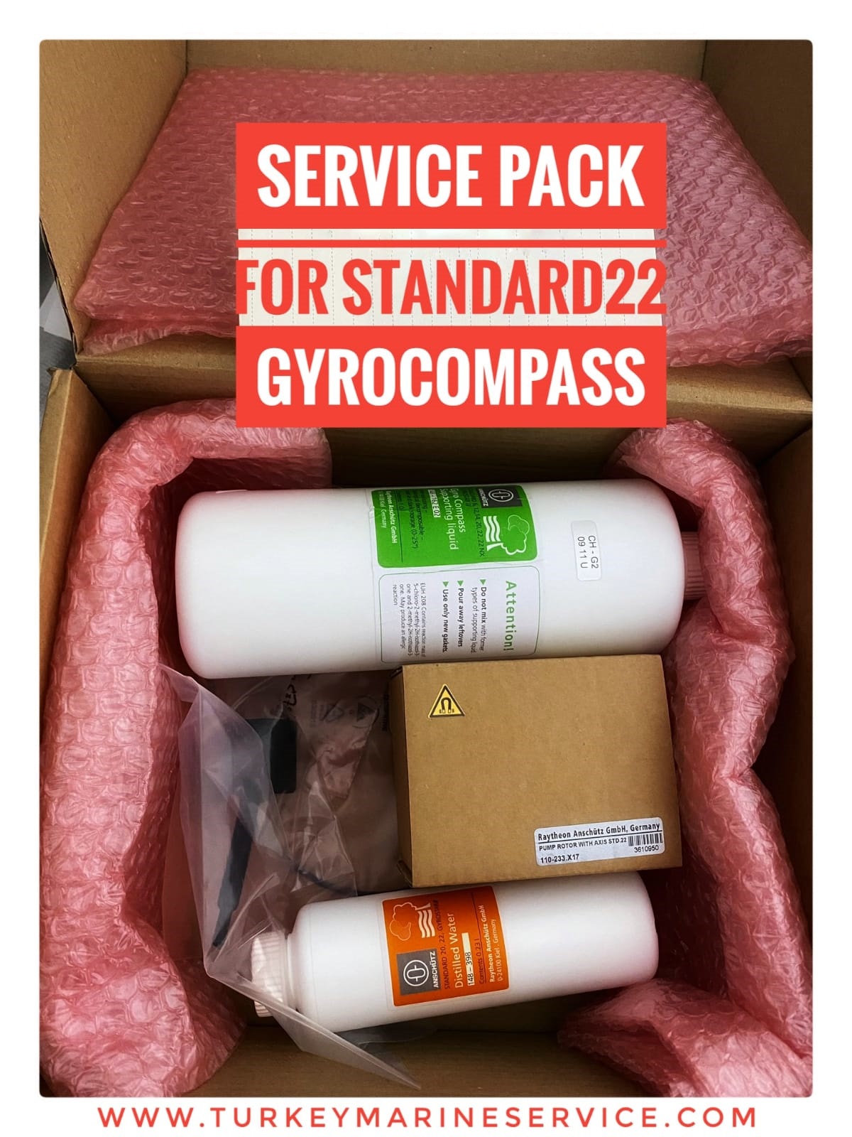 standard 22 service pack gyrocompass