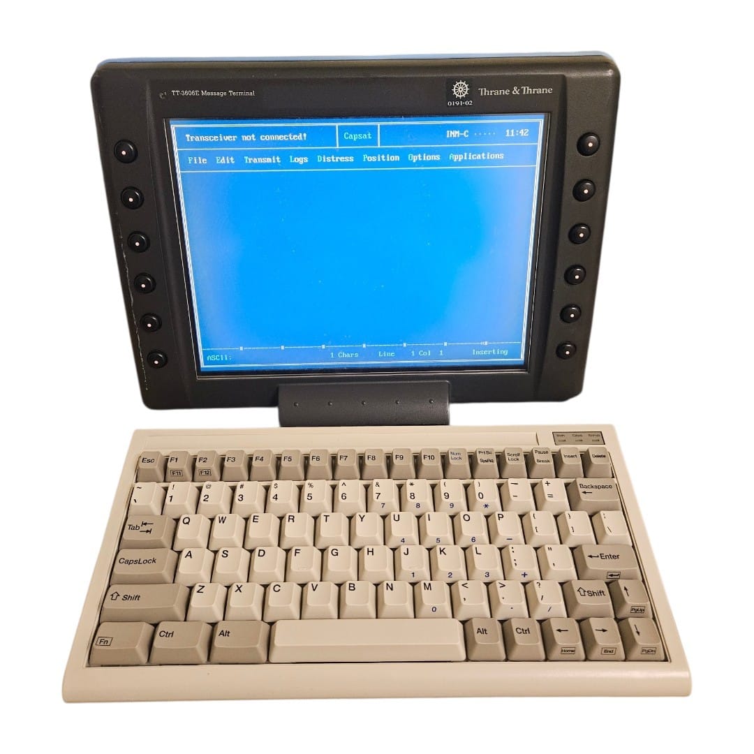 SAILOR SAM DEBEG TT3606E INMARSAT TERMINAL DISPLAY UNIT