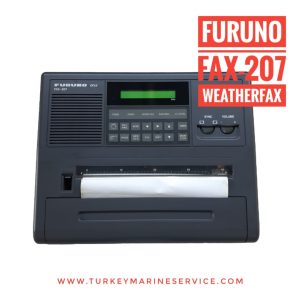 furuno fax-207 weatherfax with fax5 preamp antenna