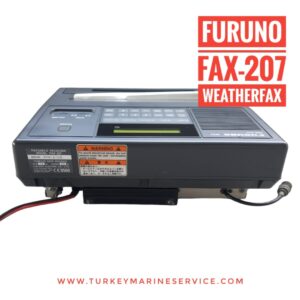 furuno fax-207 weatherfax with fax5 preamp antenna