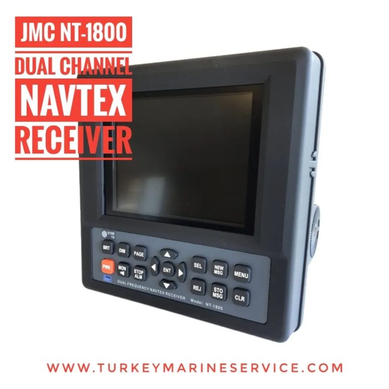 jmc nt1800 dual channel navtex receiver with antenna