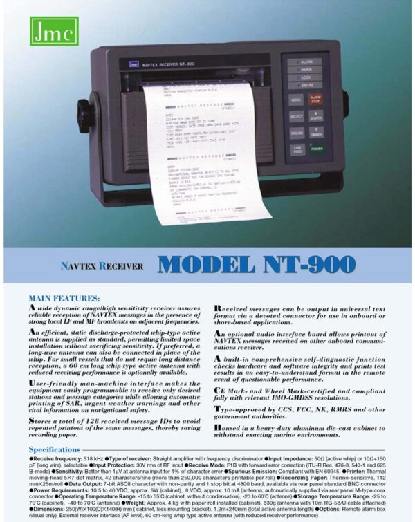 JMC NAVTEX NT-900 - Image 2
