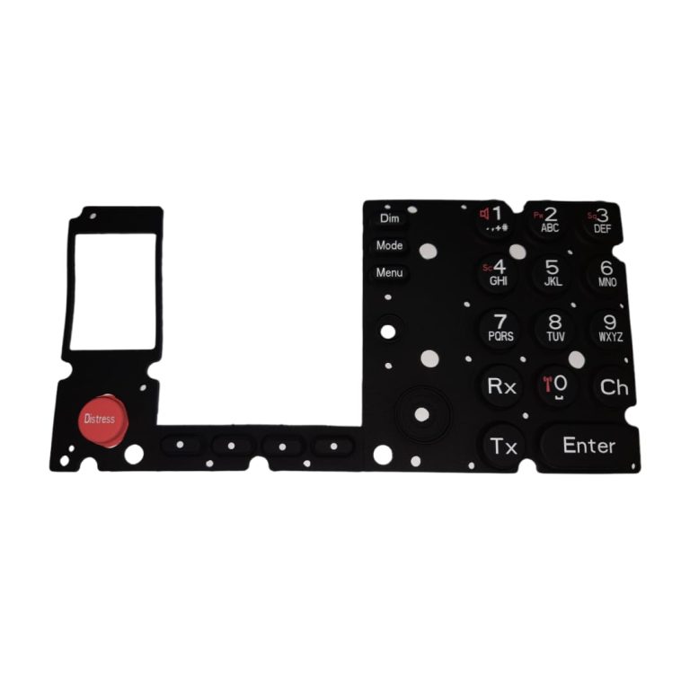 cu5100 mfhf keypad, front panel, display