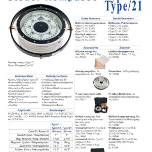 cassens plath type 11 magnetic compass catalog 2