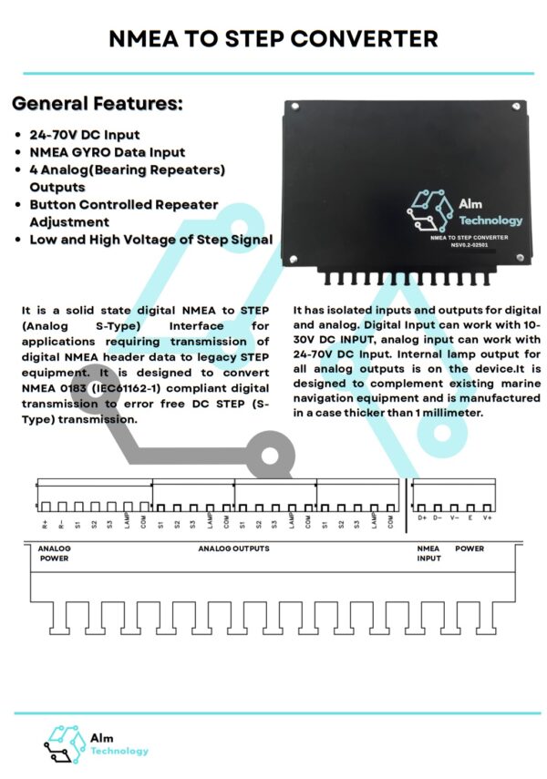 nmea to step convertor brochure