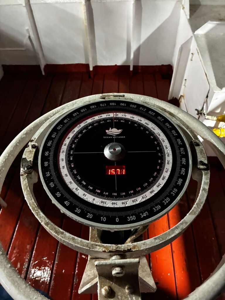 ocean voyager installed on vessel