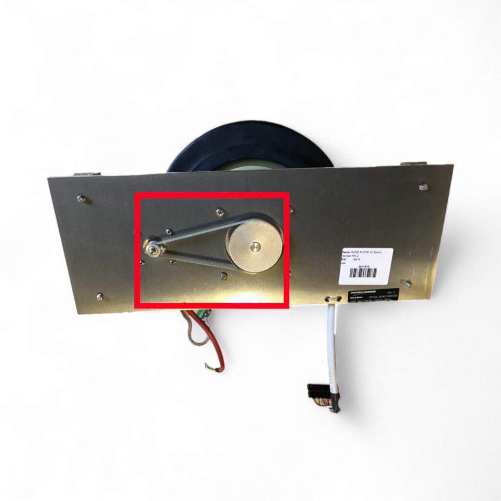 belt for sperry marine encoder base plate v shape follow up belt